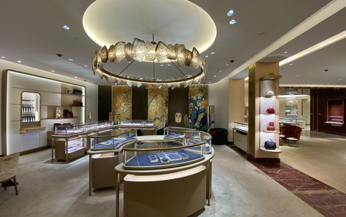 Cartier Jewelry Shop Display Cabinet